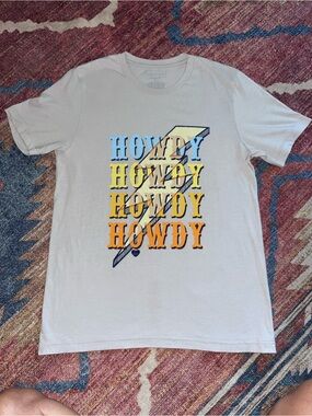Lulu Mac Howdy T-Shirt Size Large